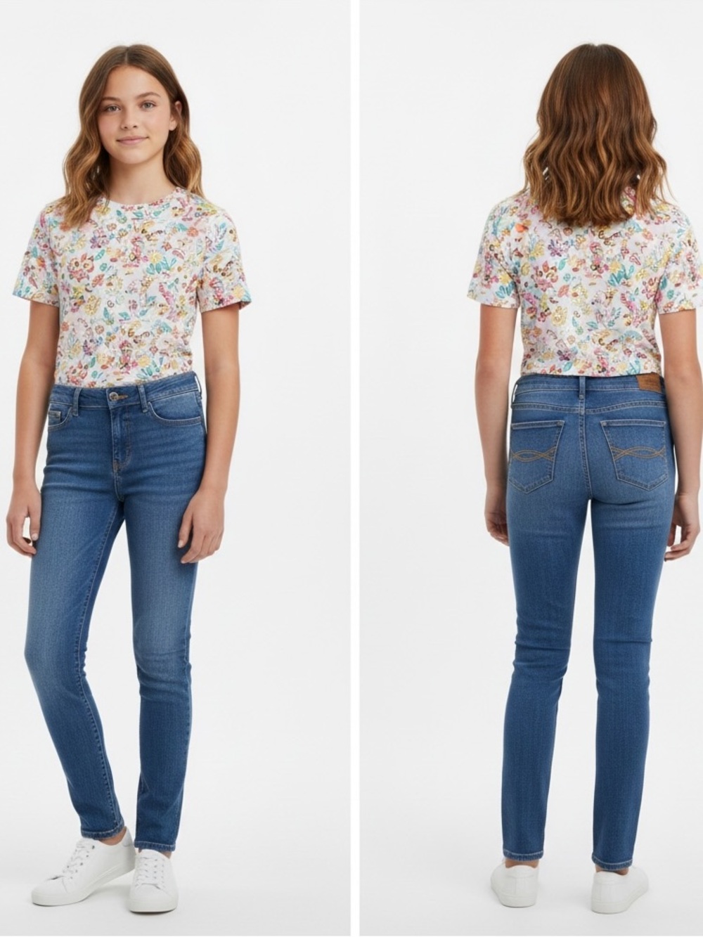 Abercrombie Kids Classic Blue Super Skinny Jeans